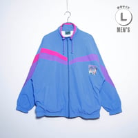USED【 PUMA 】80〜90sナイロンジャケット（メイドインフランス）／MENS：L（送料込）［BSF-O］