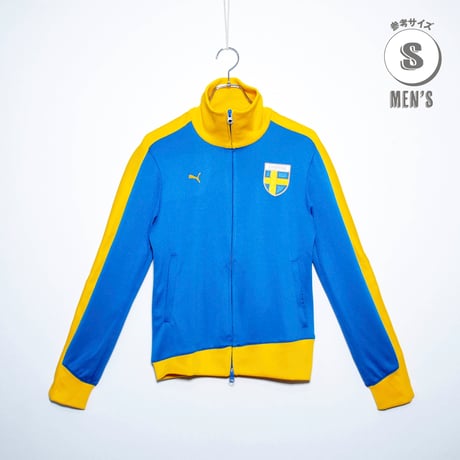 USED【 PUMA 】2002スウェーデンモデルトラックジャケット／MEN’S：S（送料込）［BSF-O］