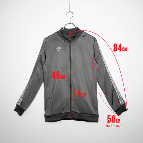 USED【 umbro 】トラックジャケット／MENS：S〜M（送料込）［BSF-O］