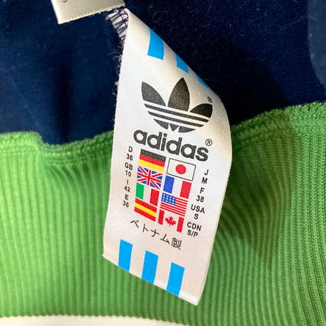 USED【 adidas 】00sトラックジャケット／LADIES：M（送料込）［BSF-O］