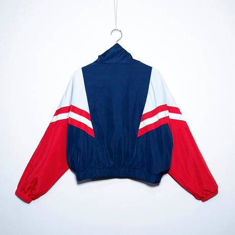 USED【 PULL&BEAR 】ショート丈ポリエステルジャケット／LADIES：M〜L（送料込）［BSF-O］