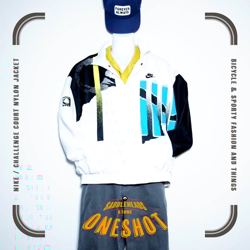 USED【 NIKE 】CHALLENGE COURTナイロンジャケット／MENS：M