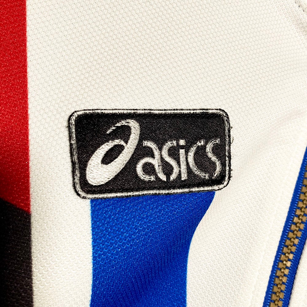 USED【 asics 】90sトラックジャケット／MENS：L（送料込）［BSF
