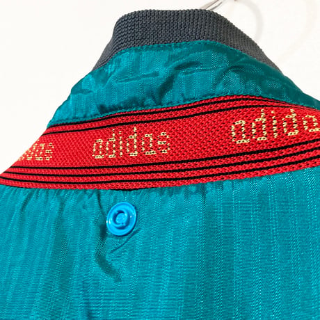 USED【 adidas 】90sナイロンジャケット（デサント製）／MENS：M〜L（送料込）［BSF-O］