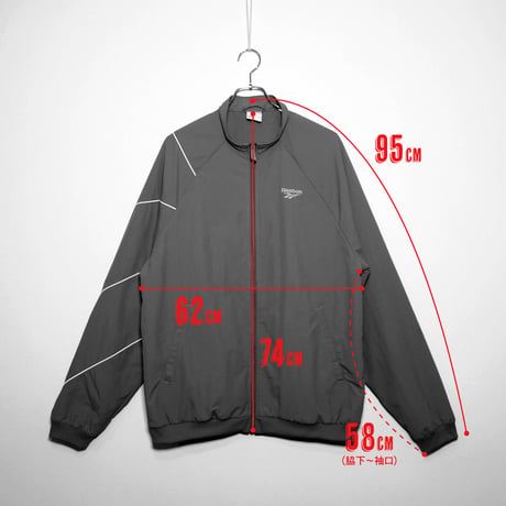USED【 Reebok 】ナイロンジャケット／MENS：3XL（送料込）［BSF-O］