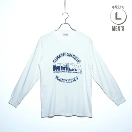 USED【 Hanes 】MMBA ロングスリーブTシャツ／MENS：L（送料込）［BSF-T］