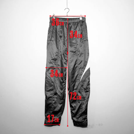 USED【 SUPERSTAR 】ポリエステルパンツ／MENS：L〜XL（送料込）［BSF-B］