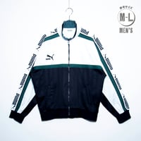 USED【 PUMA 】90sトラックジャケット（ヒットユニオン製）／MENS：M〜L（送料込）［BSF-O］