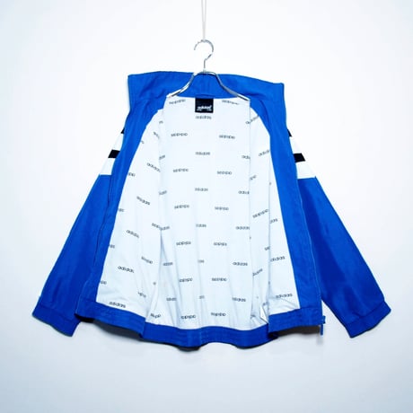 USED【 adidas 】90sポリエステルジャケット／MENS：M〜L（送料込）［BSF-O］