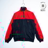 USED【 PUMA 】ベロアトラックジャケット／MENS：M〜L（送料込）［BSF