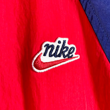 USED【 NIKE 】ナイロンジャケット／MENS：XL（送料込）［BSF-O］