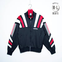 USED【 adidas 】90sトラックジャケット／LADIES：S（送料込）［BSF-O］