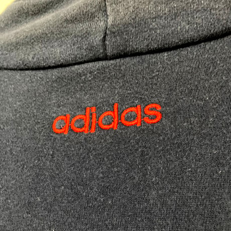 USED【 adidas 】90sスウェットシャツ（デサント製）／MENS：S〜M（送料込）［BSF-T］