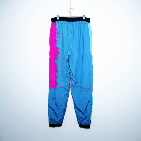 USED【 TOYOTA 】80〜90sナイロンパンツ／MENS：XL（送料込）［BSF-B］