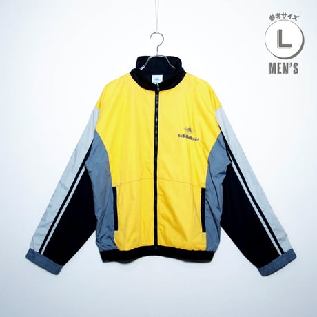 USED【 Schildkröt 】ポリエステルコットンジャケット／MENS：L（送料込）［BSF-O］