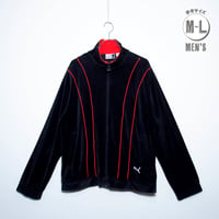 USED【 PUMA 】ベロアトラックジャケット／MENS：M〜L（送料込）［BSF-O］