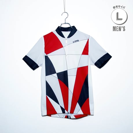 USED【 Santini 】サイクリングシャツ／MENS：L（送料込）［BSF-T］