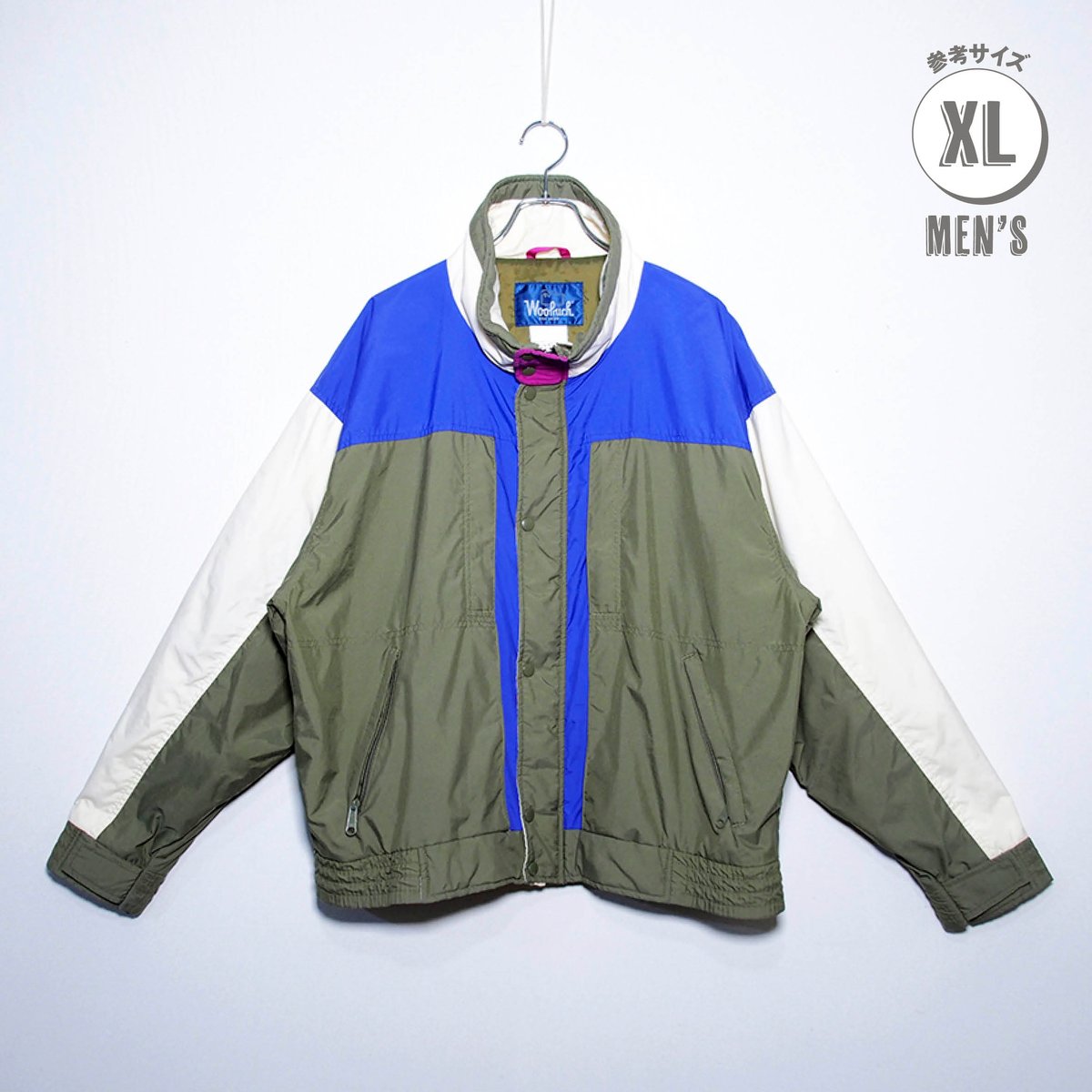 USED【 WOOLRICH 】80sジャケット／MENS：XL（送料込）［BSF-O