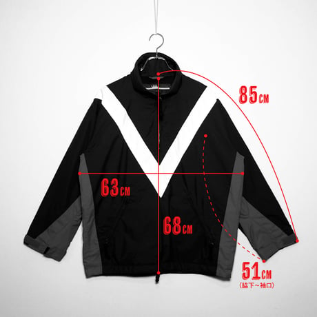 USED【 estivo 】ハーフジップジャケット／MENS：S（送料込）［BSF-O］