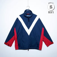USED【 estivo 】ハーフジップジャケット／MENS：S（送料込）［BSF-O］
