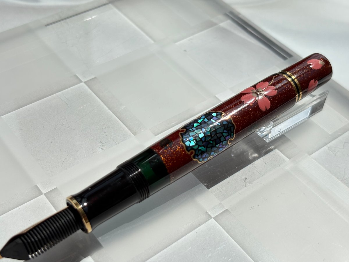 Pelikan ペリカン 万年筆 限定品 研出高蒔絵 雪月花 | PEN'S ALLEY Ta