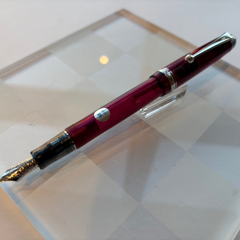 PILOT パイロット カスタム74 透明ワインレッド | PEN'S ALLEY Takeu