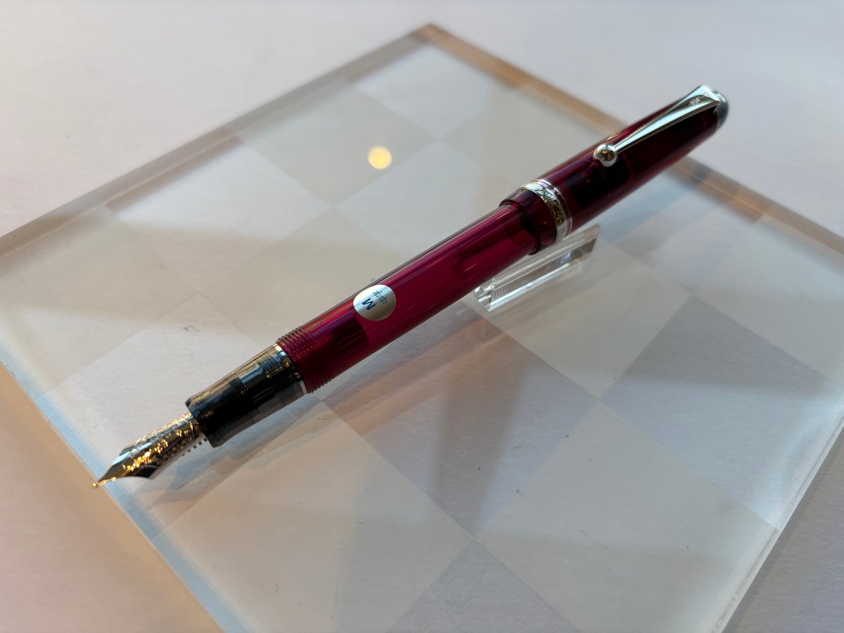 PILOT パイロット カスタム74 透明ワインレッド | PEN'S ALLEY Takeu