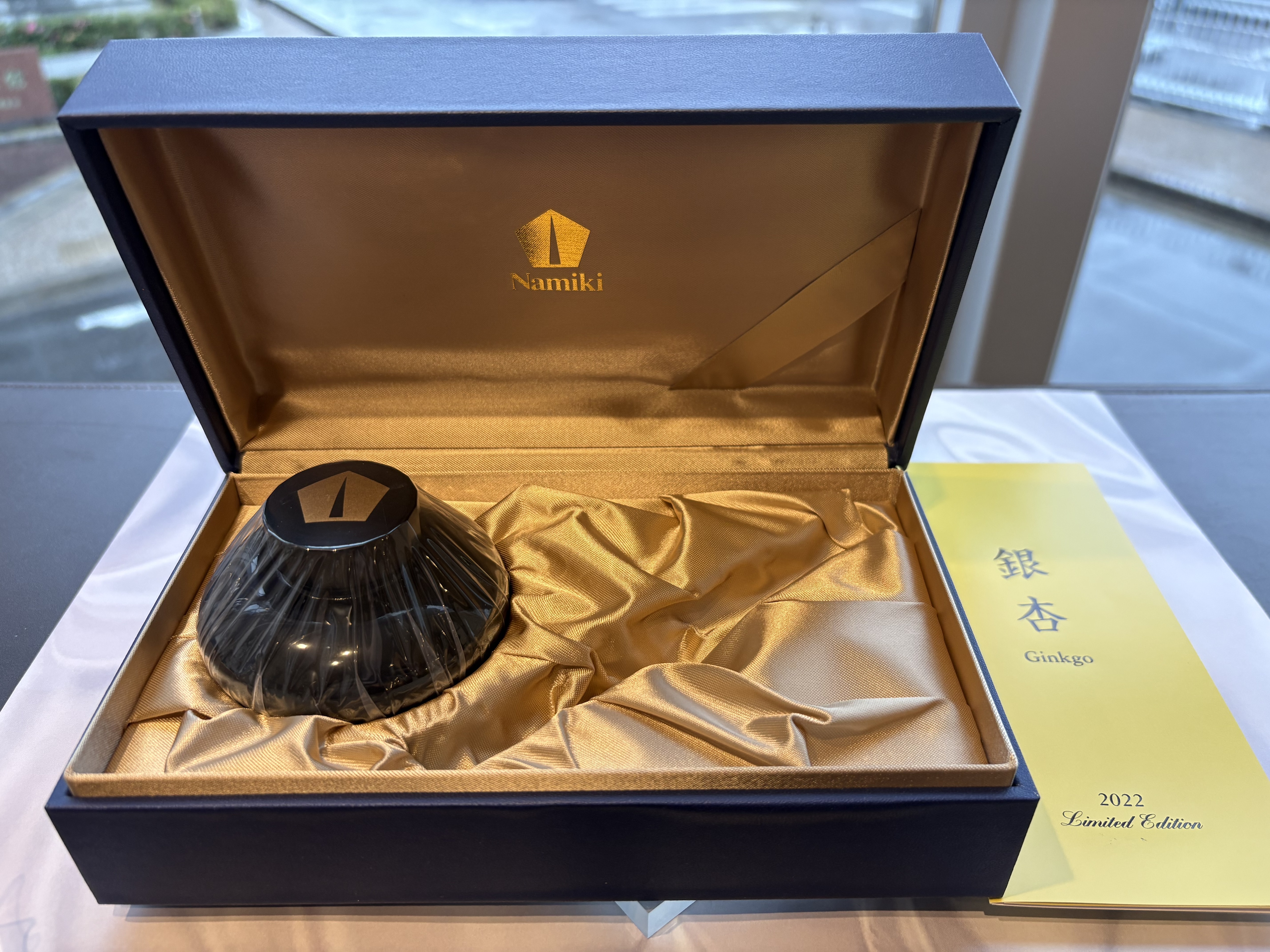 Namiki 万年筆 用ケース 空き箱 正規品 Namiki ナミキ 蒔絵万年筆 銀杏 2022年限定 M | PEN'S ALLEY Tak