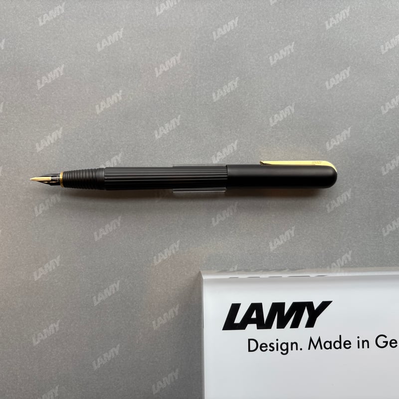 LAMY ラミー インポリウム ブラック/ゴールド 万年筆 | PEN'S ALLEY Tak