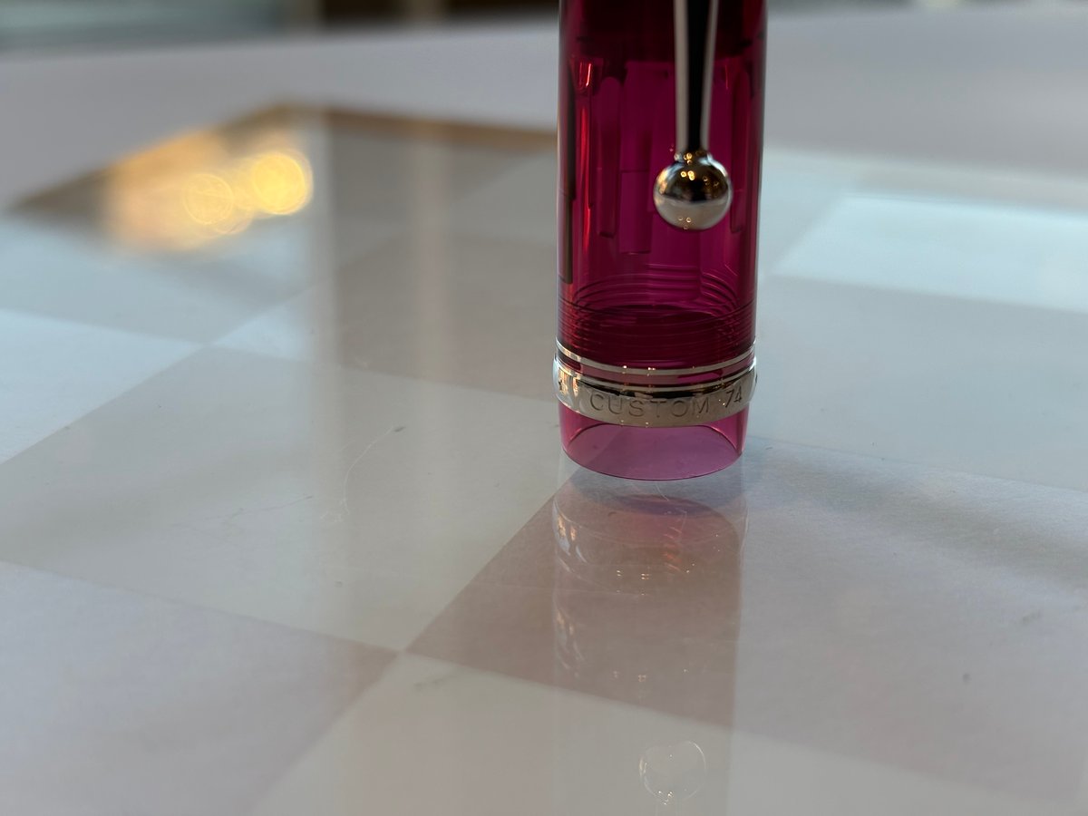 PILOT パイロット カスタム74 透明ワインレッド | PEN'S ALLEY Takeu