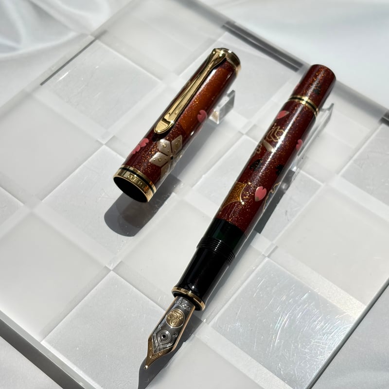 Pelikan ペリカン 万年筆 限定品 研出高蒔絵 雪月花 | PEN'S ALLEY Ta