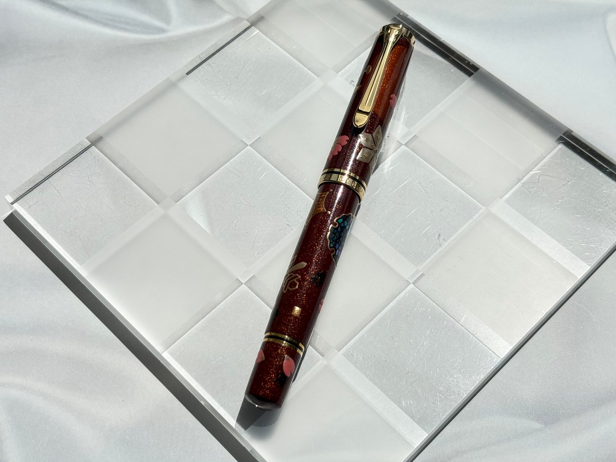 Pelikan ペリカン 万年筆 限定品 研出高蒔絵 雪月花 | PEN'S ALLEY Ta