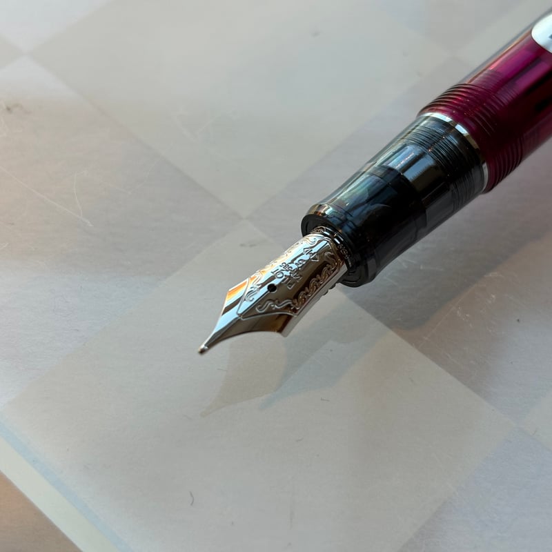 PILOT パイロット カスタム74 透明ワインレッド | PEN'S ALLEY Takeu