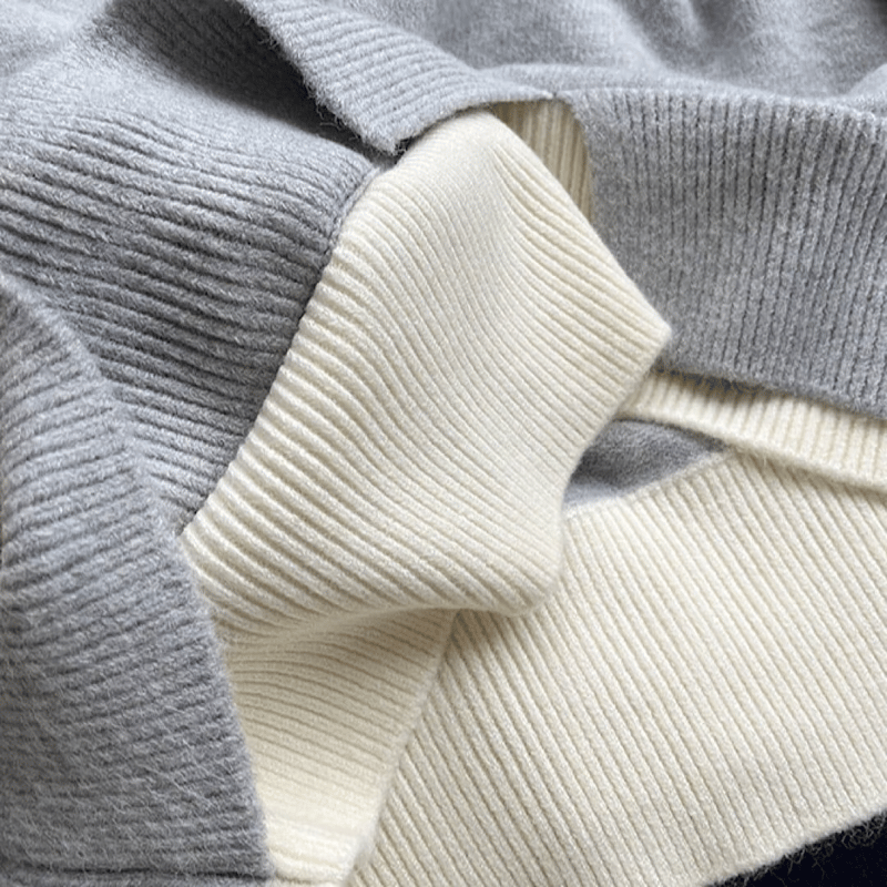 layered knit tops /4color NK1588 | HiLo＆HiLo