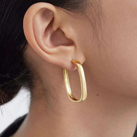 square hoop pierce　NK1205