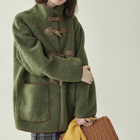 piping boa duffle coat　NK2053