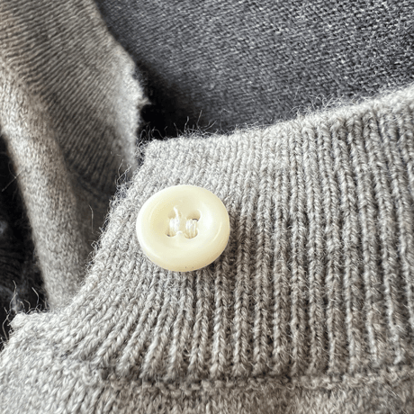 layered design knit cardigan /3color　NK1988