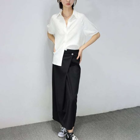 side tack long skirt　NK1165