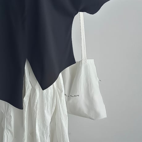 asymmetry slit box t-shirt /2color　NK2295