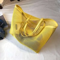 big mesh tote bag /3color　NK1171