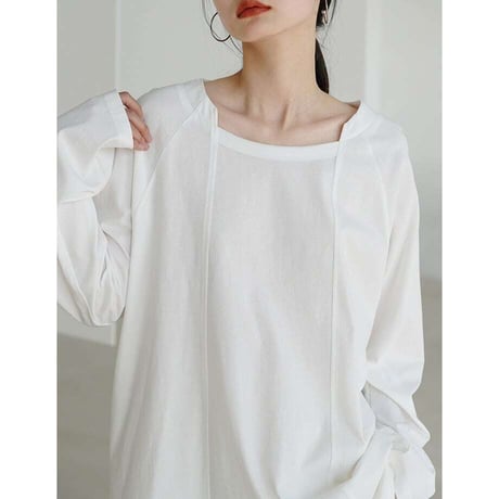long cut and sew tops　NK1068
