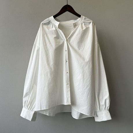 band collar volume sleeve shirt　NK1968