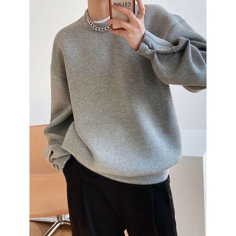 brace button aweatshirt /3color　NK1328