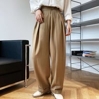 high waist tuck pants /2color　NK1134