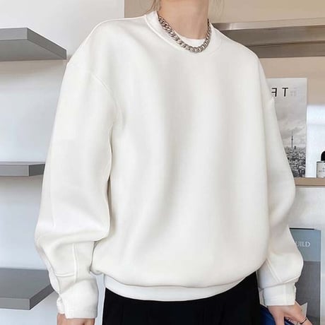 brace button aweatshirt /3color　NK1328