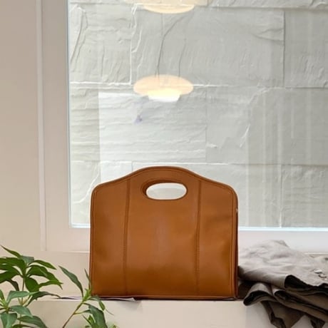 2way classical leather square bag /3color　NK1599