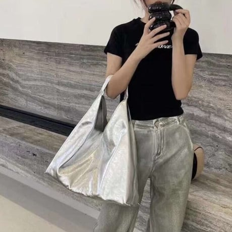metallic soft shoulder /2color　NK1172