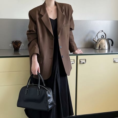 classic tailored blazer /2color　NK1979