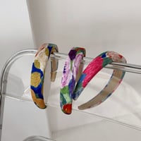 color paint hair headband /3color　NK1601