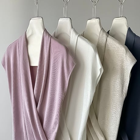 cross-neck knit pullover /4color　NK2319